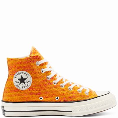 Converse Warm At Heart Chuck 70 - Miesten Matalavartiset Tennarit - Kultaiset/Punainen